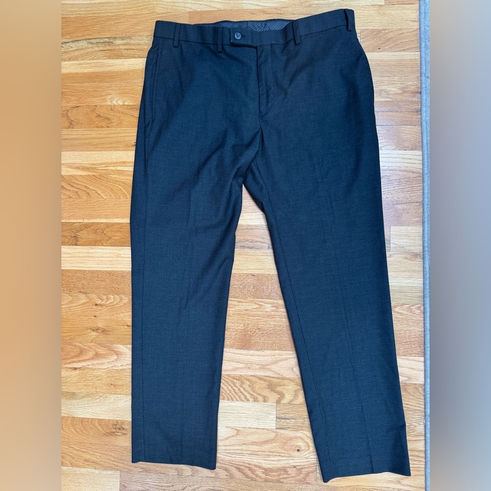 Calvin Klein Charcoal Gray Trousers